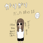 ガリガリだった時の話　30話